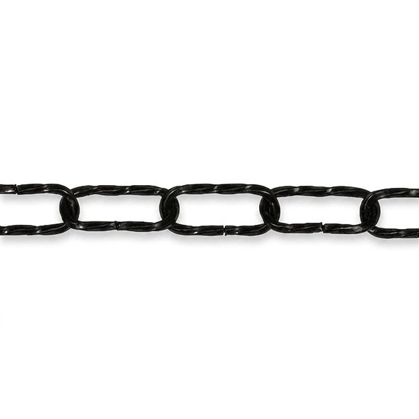 MINUTEX Catena Ritorta Filo Quadro in Acciaio Brunito MOD. 202 D.MM3,5 - MINUTEX - Immagine 2